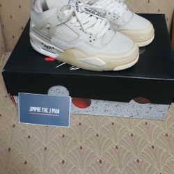 Jordan 4 Off White Size 5.5