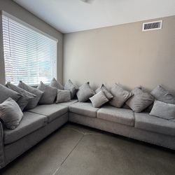 Sectional Grey Sofa