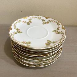 Haviland Limoges China Saucer Plates 