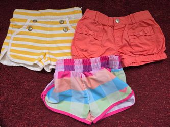 3 pairs 2-3 t girls Shorts