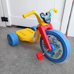 Big Wheel Bike Micky Mouse Great Condition 