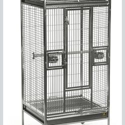24x23x61 Inch Stainless Steel Cage  On Amazon Its 750$