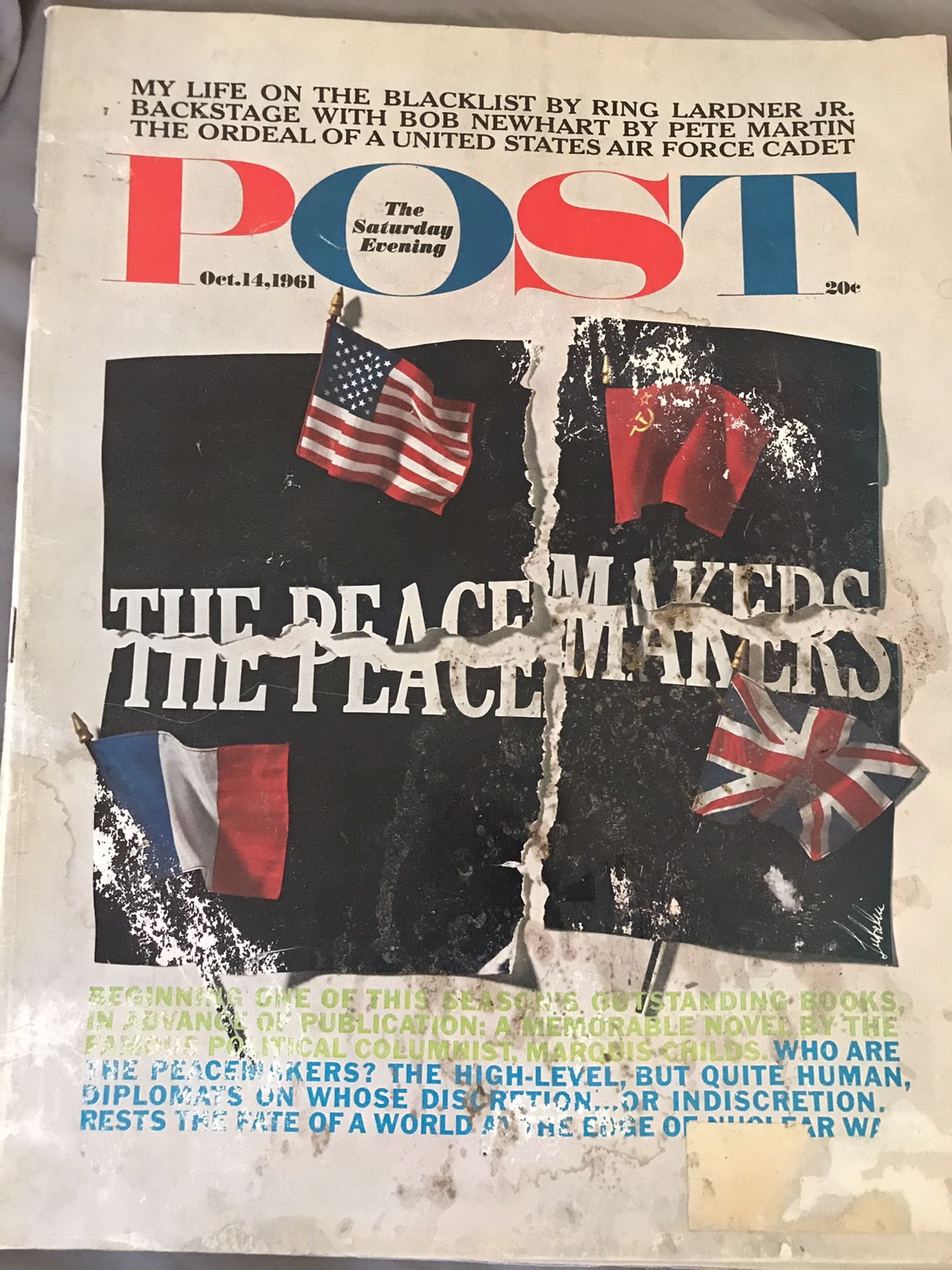 THE SATURDAY EVENING POST OCTOBER 14, 1961 THE PEACEMAKERS