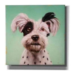 Follow Your Nose 8 Canvas Wall Art By Lucia Heffernan 12” X 12” Schnauzer