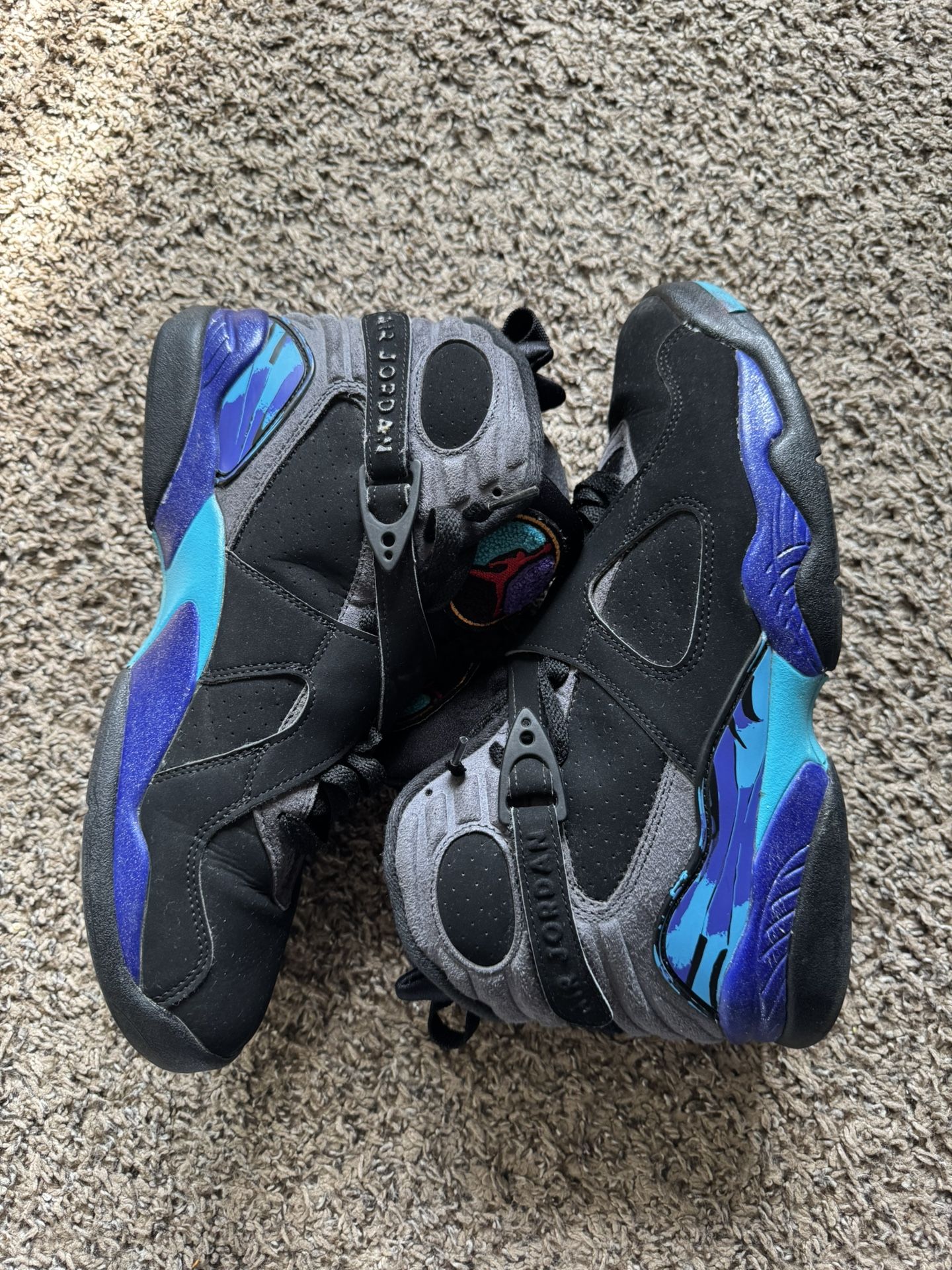 2015 Air Jordan Retro 8 Aqua Size 9.5