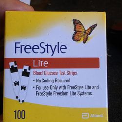 Freestyle Sugar Test Strips  X100
