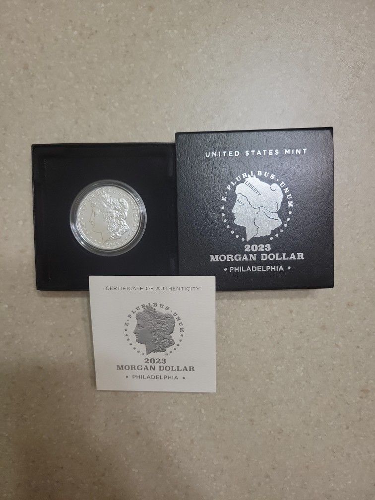 2023 P Morgan Silver Dollar