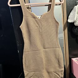 Beige/brown Dress 