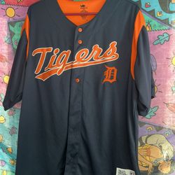 sz XL detroit tigers jersey 