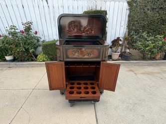 Chinese bar cabinet vintage