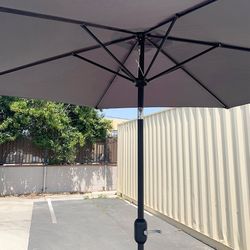 (New) $40 Outdoor Patio 10 FT Umbrella Tilt Crank (Base not included) 3 colors