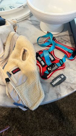 Xs dog jacket and vest