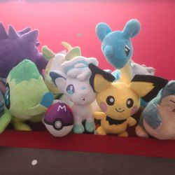 NEW Pokemon Plush LOT