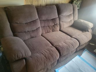 Love seat and couch recliners