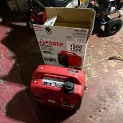 1500-Watt Recoil Start Gasoline Powered Ultra-Light Inverter Generator with 60cc OHV Engine and CO Sensor Shutdown