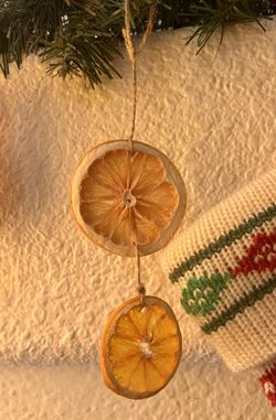 Dried Orange Slice Ornaments