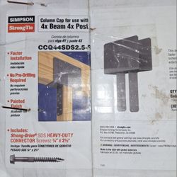 Simpson Strong-Tie
CCQ Column Cap for 4x Beam, 4x Post 