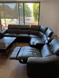Leather Sectional Sofa