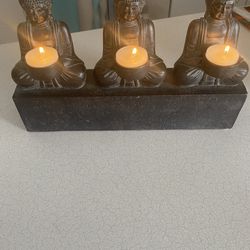 Buddha Statue Tealight Candle Holder 