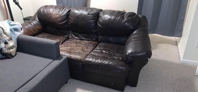 Leather Couch