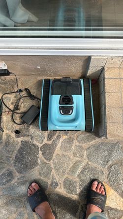 Robotic Pool Cleaner with Power Supply