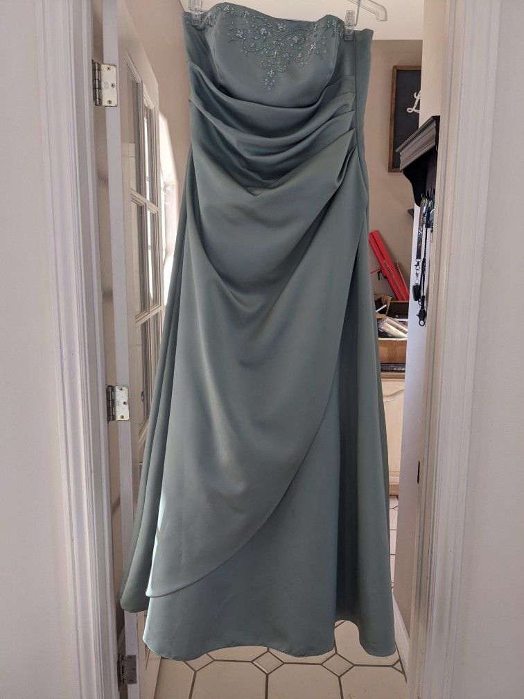 Formal Sage Green Dress