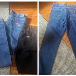 3 Pair Men’s Dickies Jeans 34x32
