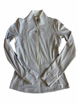 Ultra light grey Lululemon define jacket (size:6)