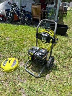 Ryobi gas pressure washer 3200 PSI like new
