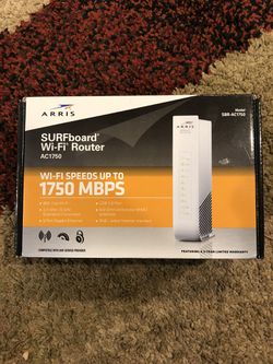 Arris WiFi router dual band