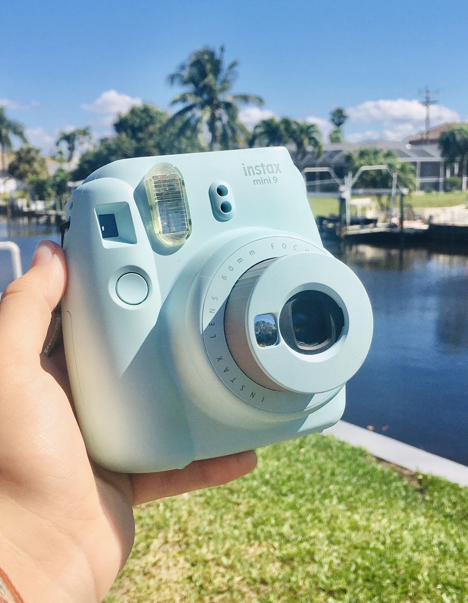 Instax Mini 9 Ice Blue Camera With Accessories