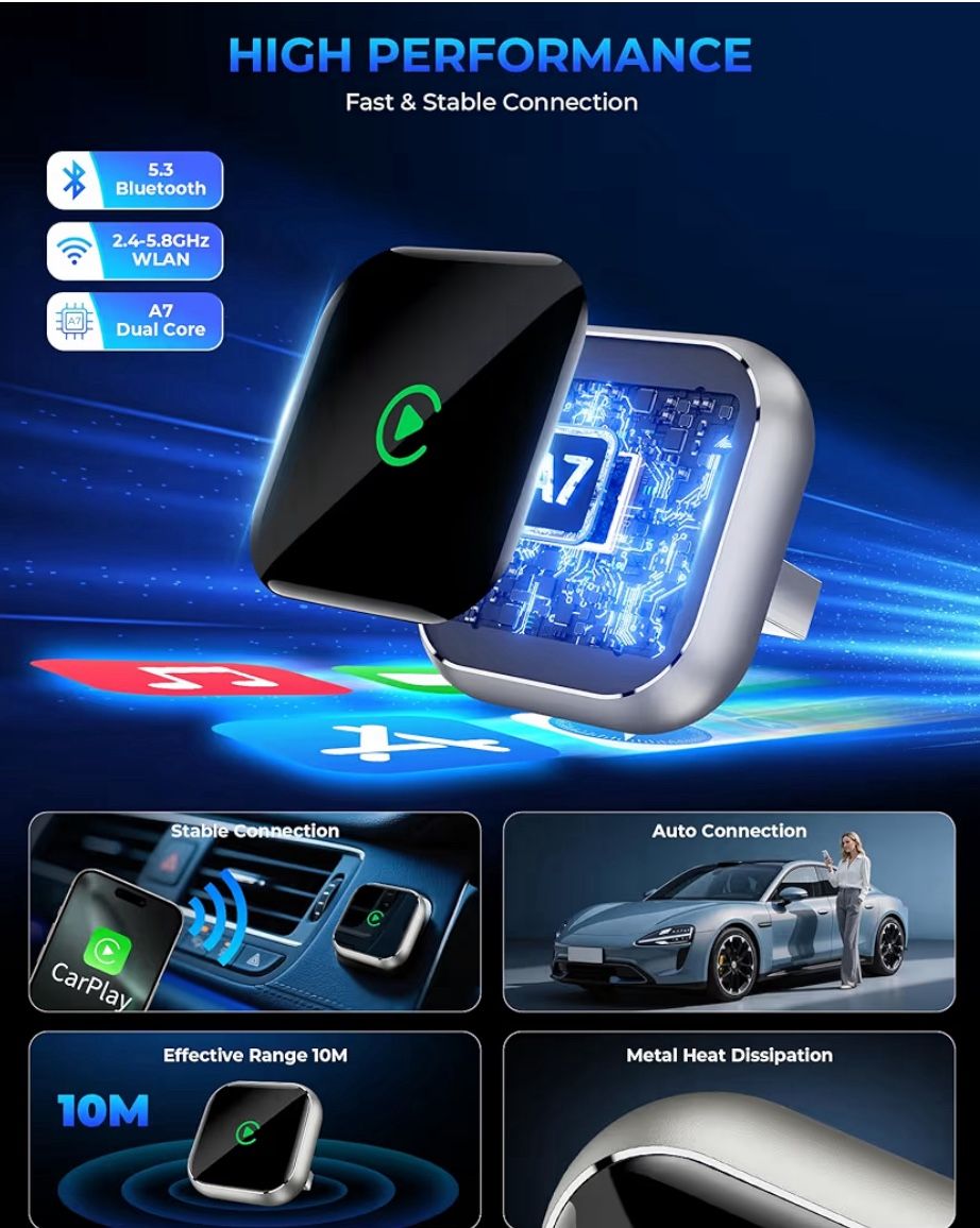 Wireless CarPlay Adapter
