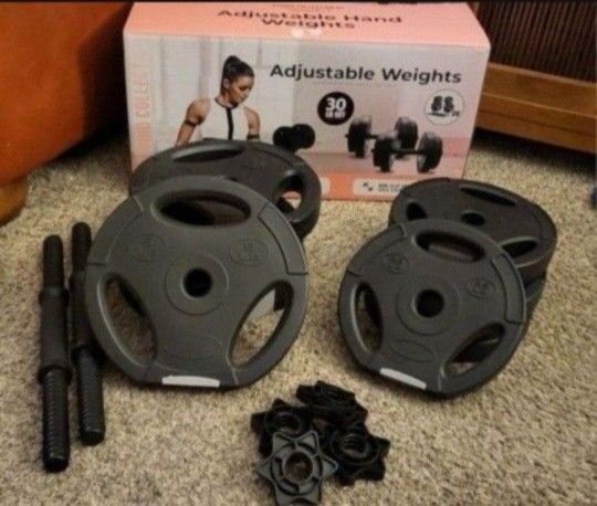 Adjustable Weights 30 LB Set 