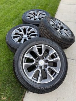 20 Inch 6 Lug Chevy GM Wheels & Tires
