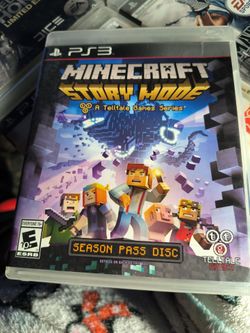 Minecraft Story Mode PS3 Season Pass Disc