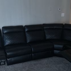 Leather Couch 