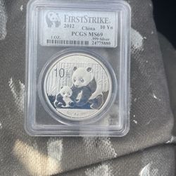 10yn China PCGS MS69