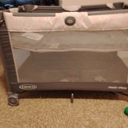 Stroller Set,  All In One Crib, Girl Nike Oncy, And Official Baby Nike  Tennis Shoes 