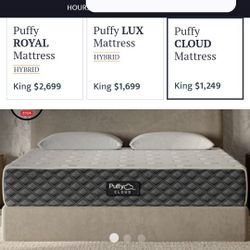 King Size Puffy Mattress