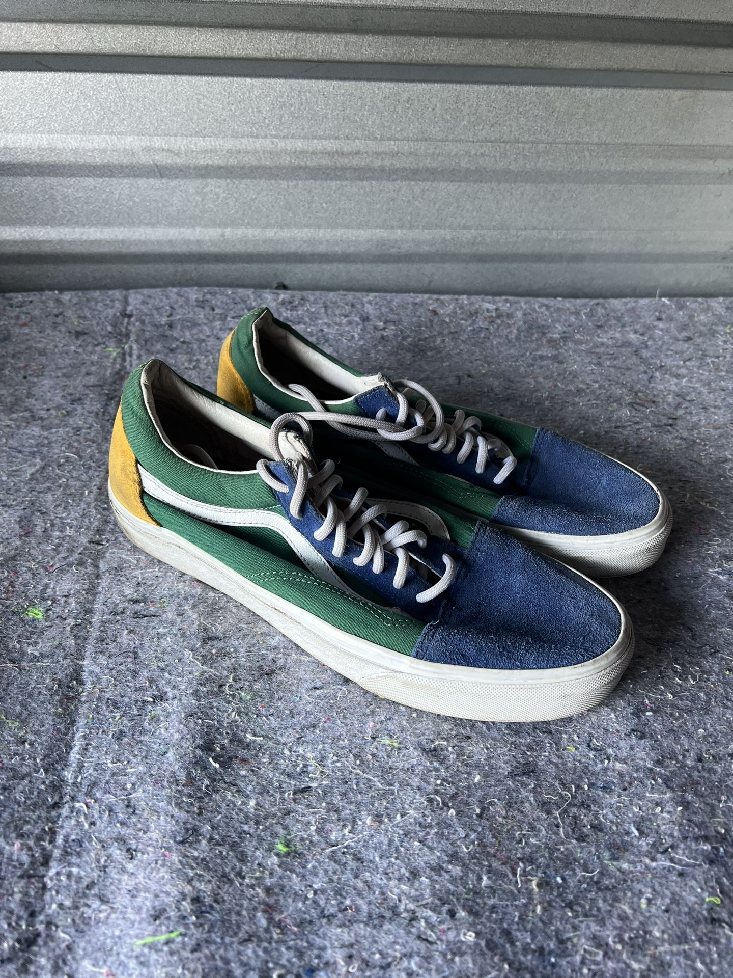 Vans Old Skool Multi-Color Yacht Club Shoes 500714 Suede/Canvas size 10.5 Men’s