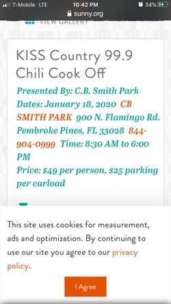 99.9 kiss country chili cook off tickets
