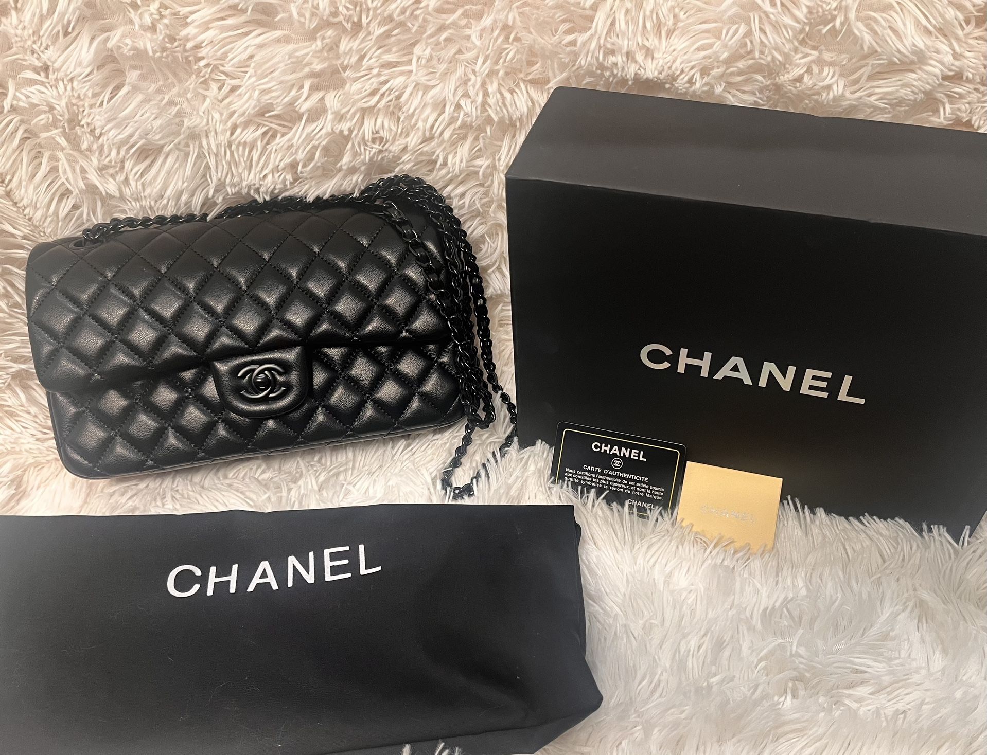 Authentic Chanel Double Flap Bag