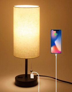 Lamp, Usb Port And Ac Outlet 