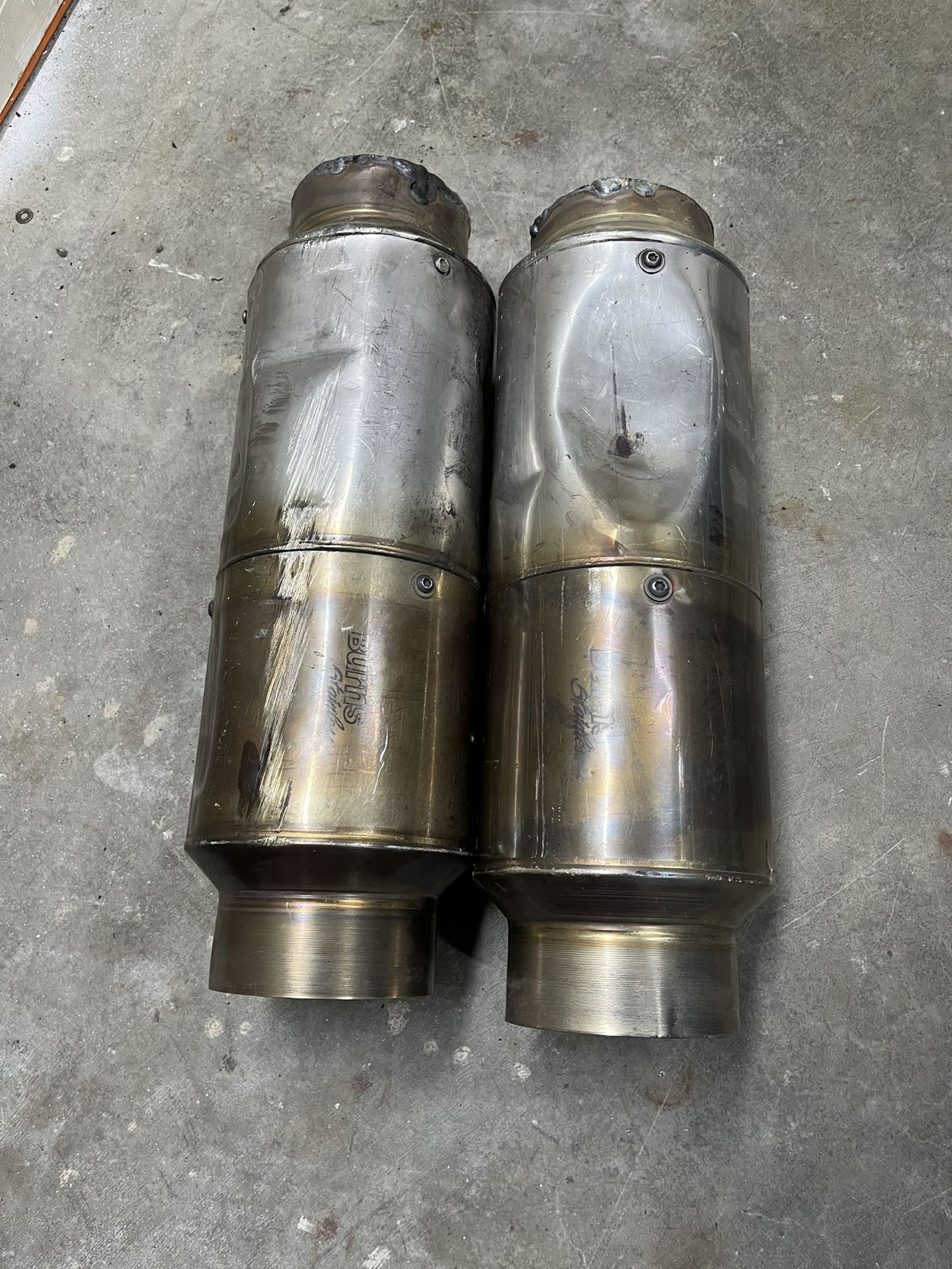 burn Stainless Mufflers