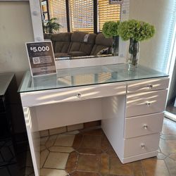 Vanity Desk & Mirror Only $599.99