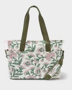 Ink & Barrel AnyWhere 12” Tote - Floral
