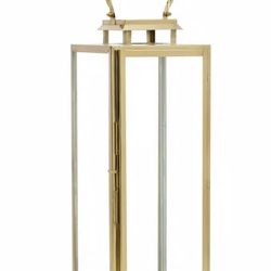 NWT Brass Metal and Glass Lantern $45 Each 4 Available