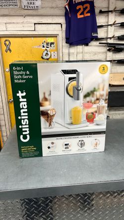 Cuisinart 6-in-1 Slushy & Soft Serve Maker ICE-200 Cocktail Machine