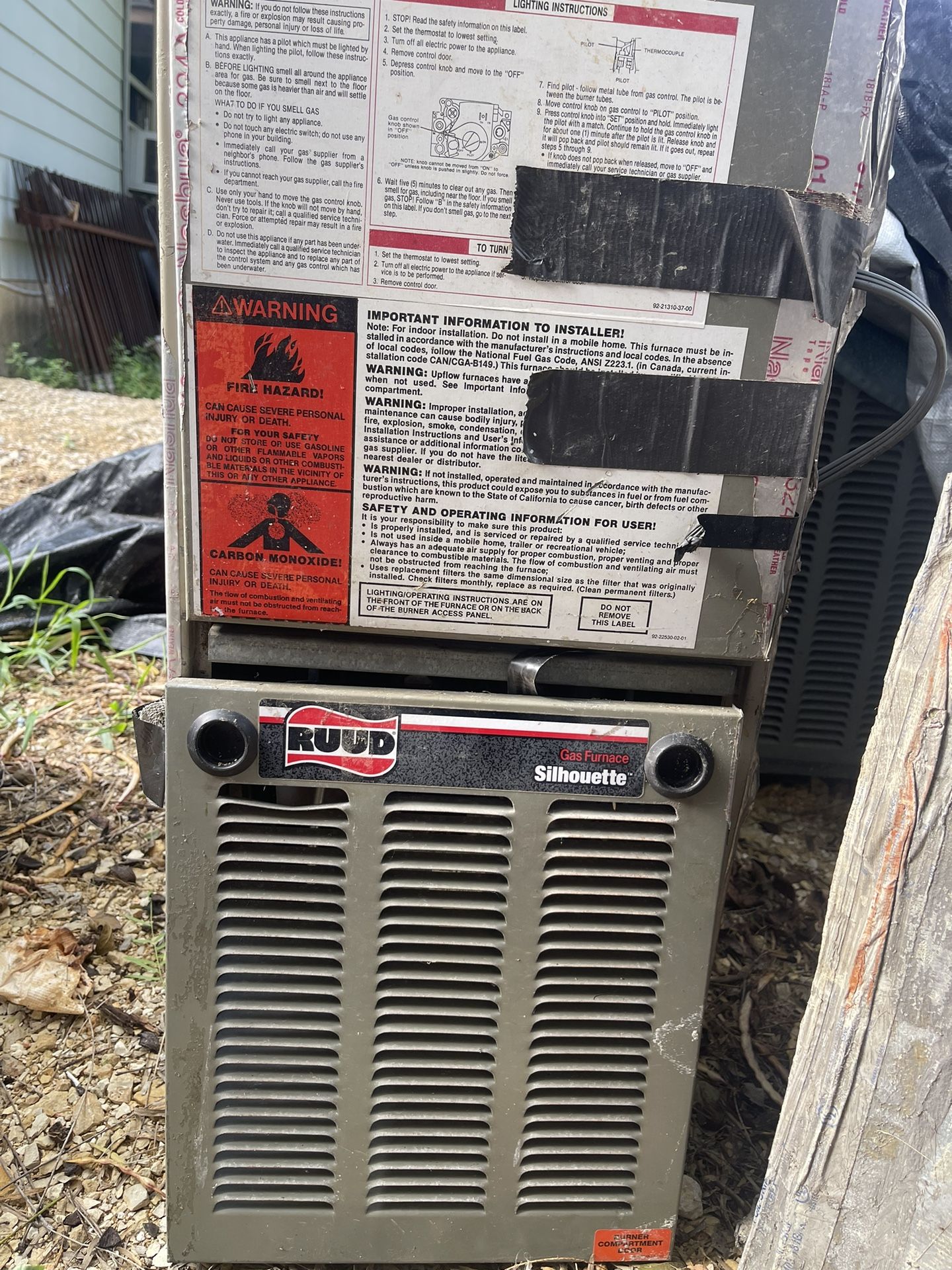 RUDD Central AC Unit Ton