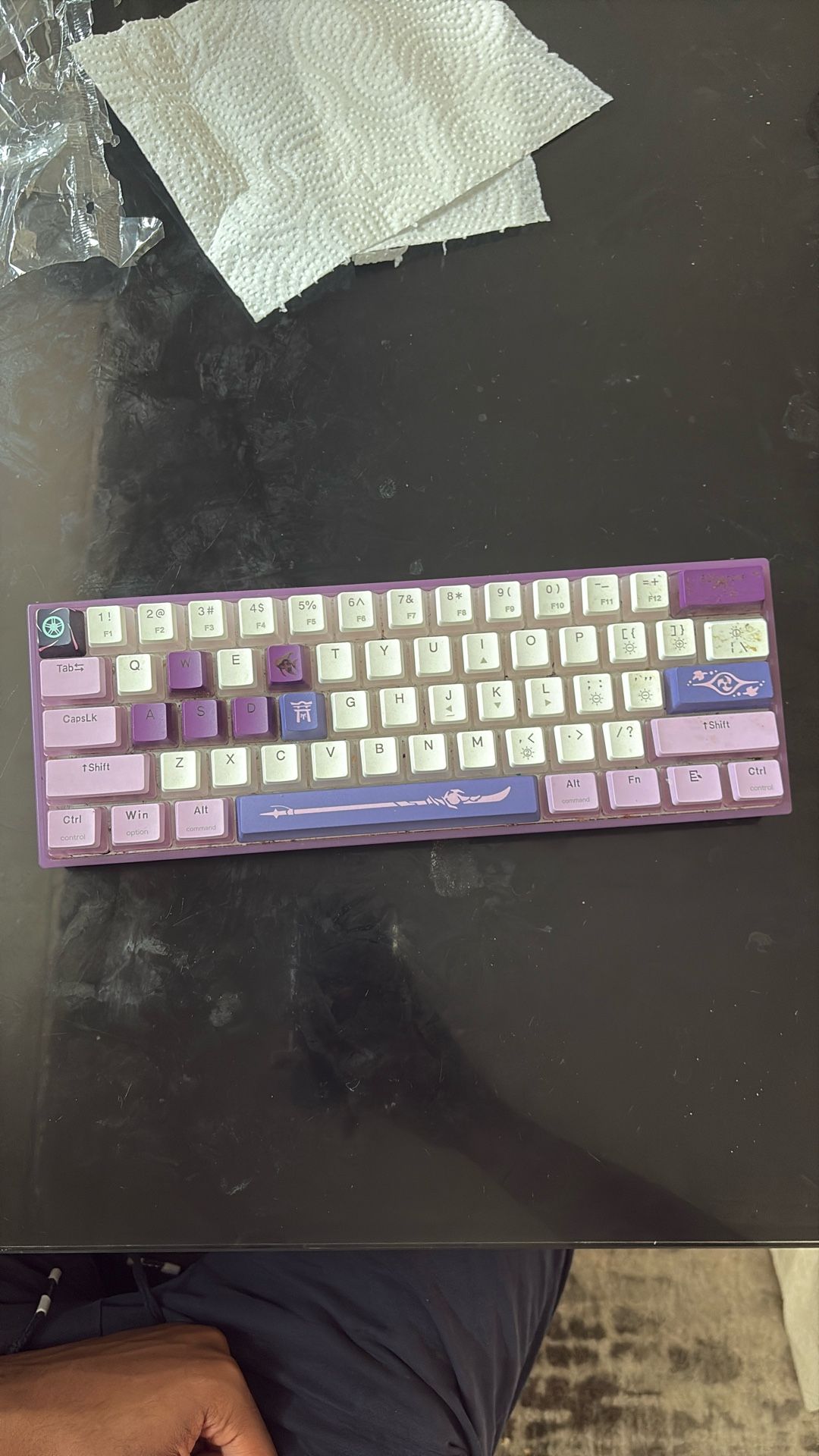 Wireless Mechanical Keyboard – Like New, Great for Work or Gaming!